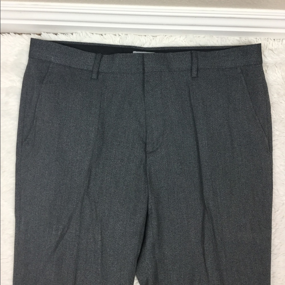Dkny slim fit charcoal gray dress pants - Picture 4 of 10